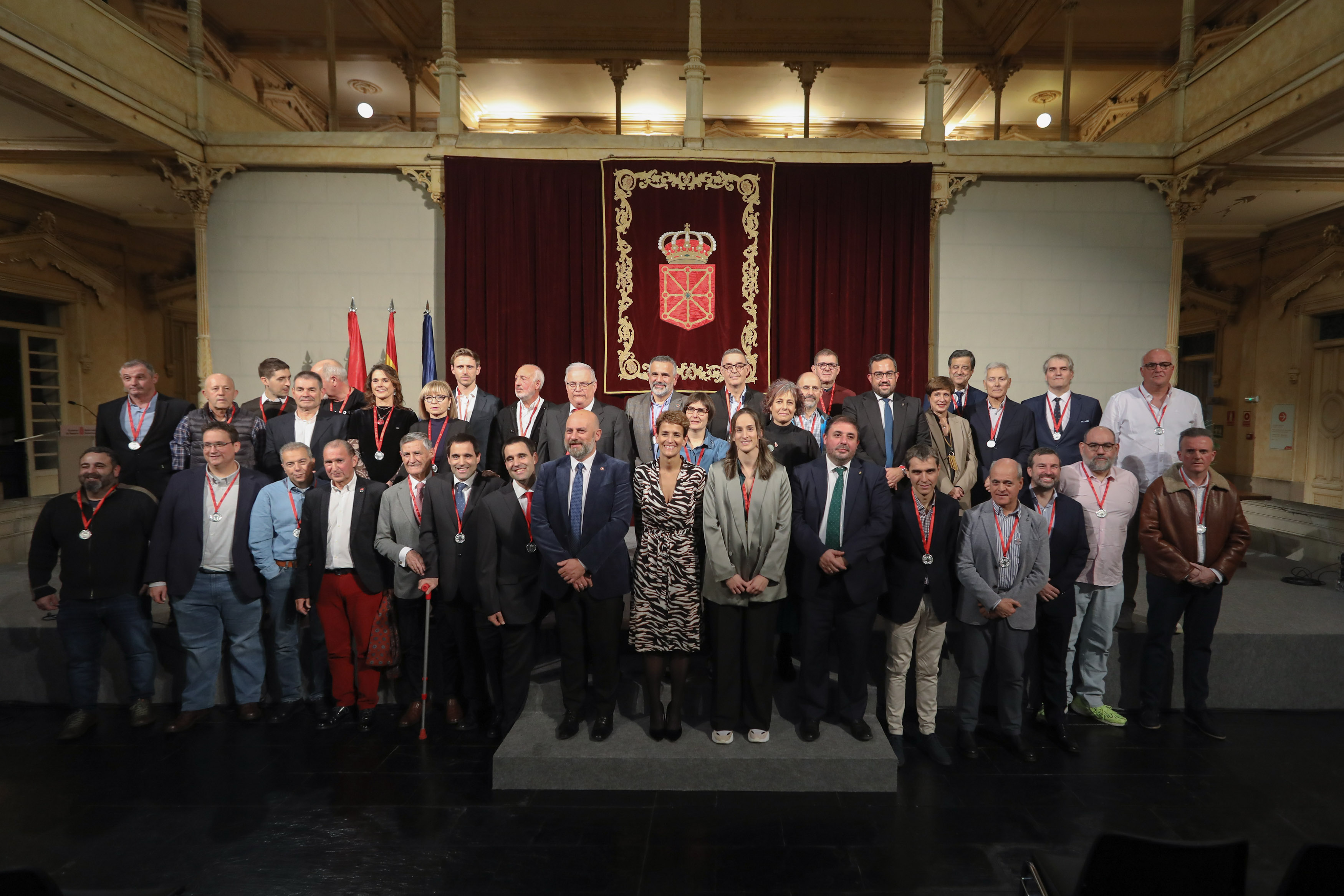 MEDALLA PLATA AL MERITO DEPORTIVO DEL GOBIERNO DE NAVARRA 2022